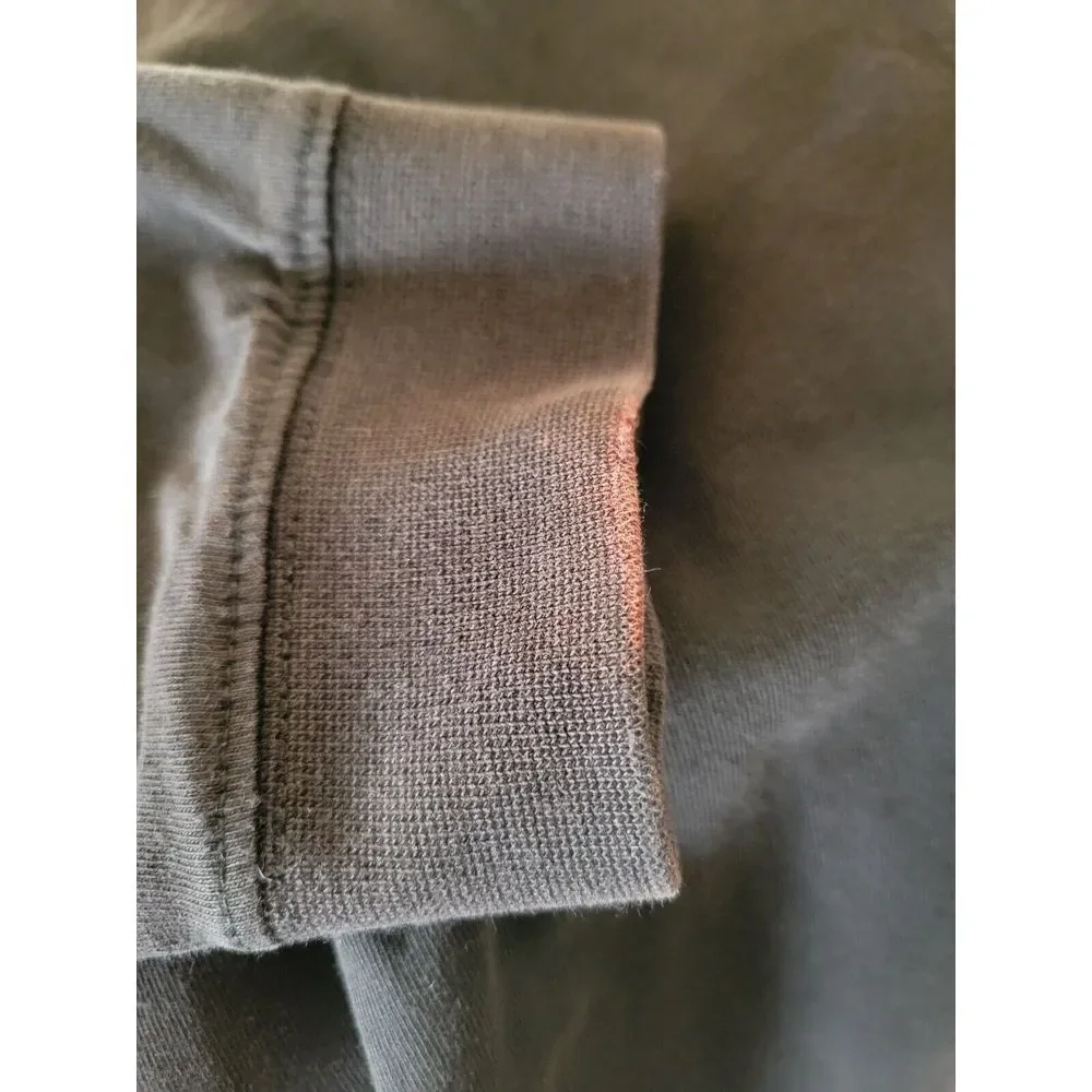 Eddie Bauer Shirt Mens Size XL Black Cotton Long Sleeve‎ Crew Neck Pullover